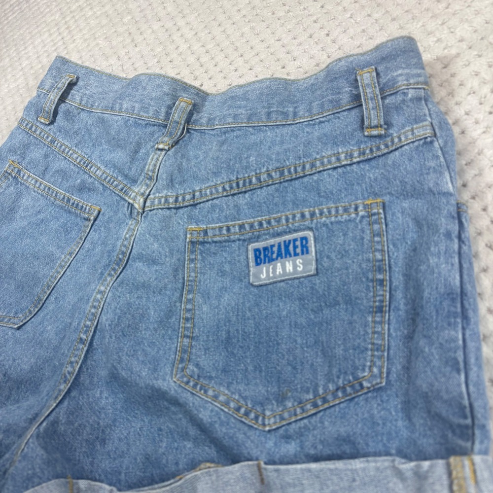 Vintage Breaker jeans shorts size large women's made in the USA 100% cotton